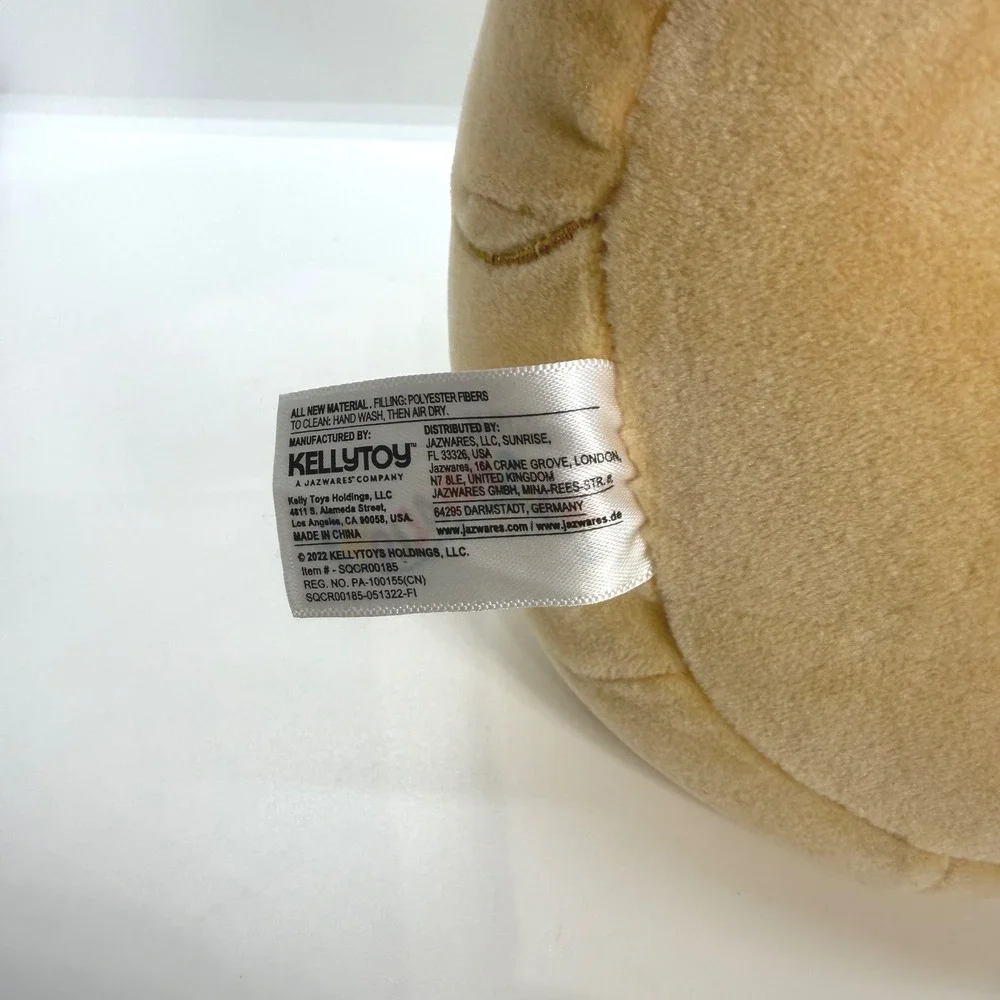 Squishmallows 7 Inch Cornelias the Corn Plush‎ Kellytoy 2022 Yellow Stuffed Toy